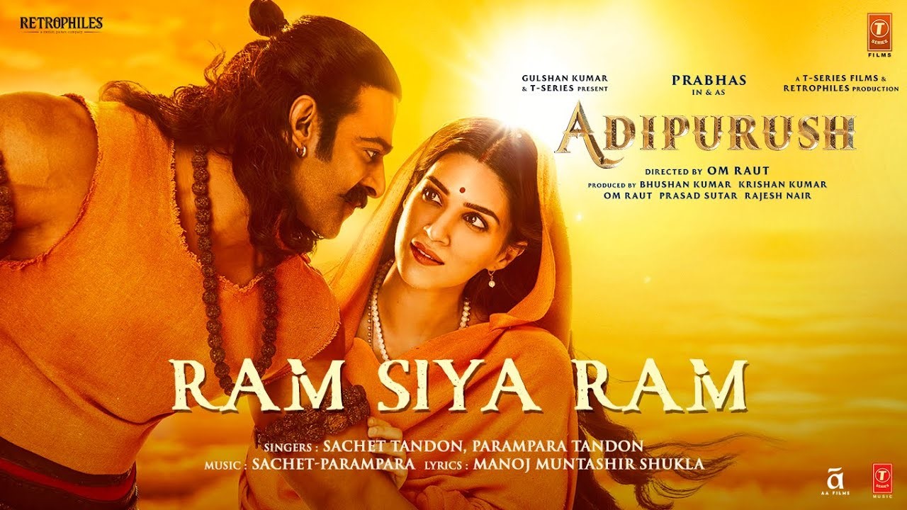 Ram Siya Ram" Lyrics in Hindi and English – Adipurush (2023)