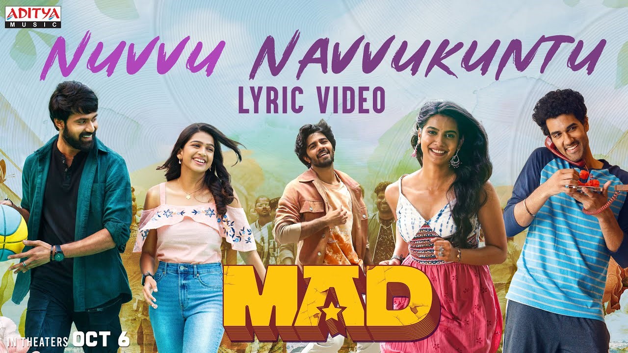 Nuvvu Navvukuntu Song Lyrics in Telugu and English – MAD Telugu Movie