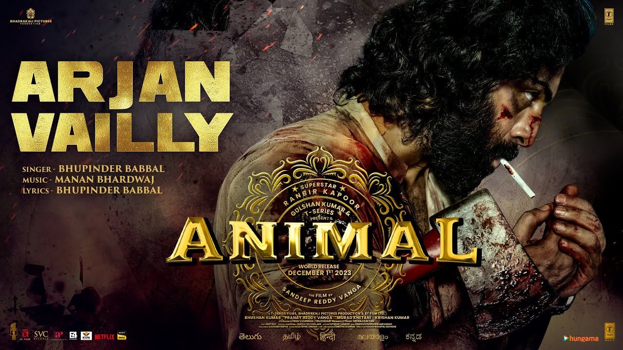 Arjan Vailly Lyrics in Hindi and English – Animal